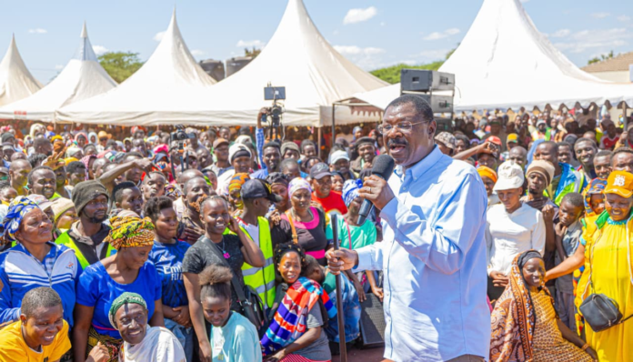 Wetang'ula Ruto 2027 campaign National Assembly Speaker Moses Wetang'ula has urged boda boda riders to spearhead voter registration and rally grassroots support for President William Ruto's 2027 re-election campaign.