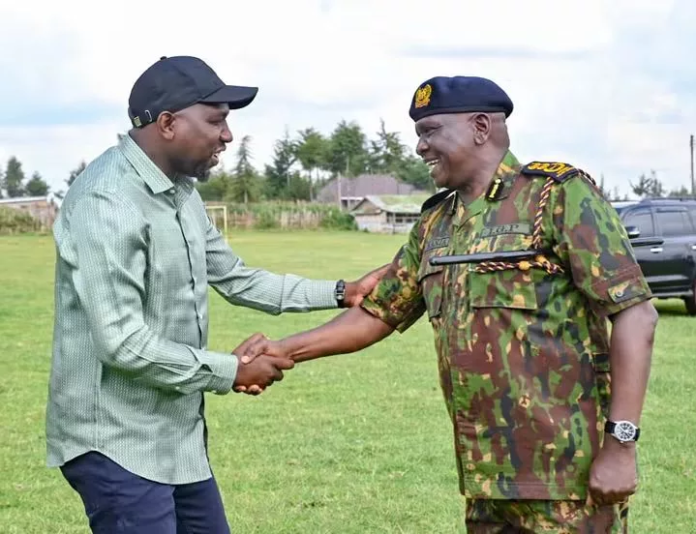 Murkomen Keringet police transfer Interior CS Kipchumba Murkomen has ordered the transfer of all officers at Keringet Police Station, deployed 20 new officers and launched a special anti-drugs operation targeting traffickers in Nakuru County.
