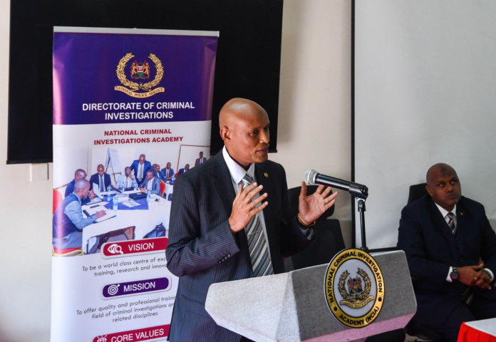 DCI anti-narcotics investigators DCI has graduated 69 anti-narcotics investigators after a four-week specialised course to strengthen Kenya's fight against drug trafficking and organised crime.