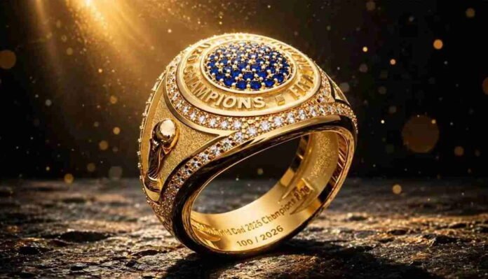 World Cup winners rings FIFA will award commemorative championship rings to the 2026 World Cup winners, while U.S. President Donald Trump is set to attend the final at MetLife Stadium.